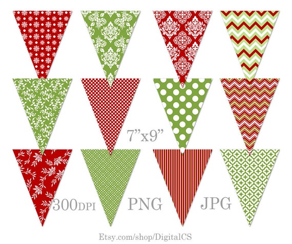 Diy Weihnachten Girlande Druckbare Weihnachten Ammer Clipart Etsy