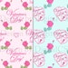 Valentines Day Digital Paper Pack Digital Paper Hearts Digital Paper ...