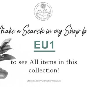 Eucalyptus Wedding Labels Printable Editable Tags, Stickers Template ...