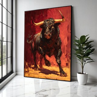 Kunstloft Quadro Su Tela | 100% DIPINTO A MANO | 120x80cm