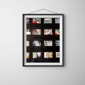 Negative Space – Digital Print of Vintage Photo Negatives | Film Photography Wall Art Download