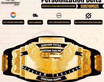 WCW米国チャンピオンシップベルトをカスタマイズします。