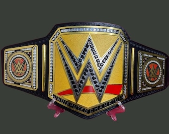 Undisputed Championship Belt Replica Title Wrestling Belt Custom Made Wrestling WWE Belt