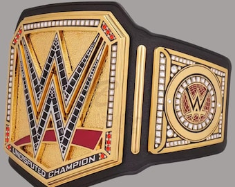 Universal Championship Belt Replica Title Wrestling Belt Custom Made