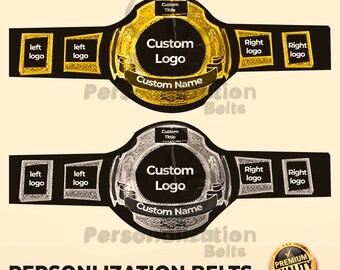 Customize AEW TNT Wrestling championship belt.