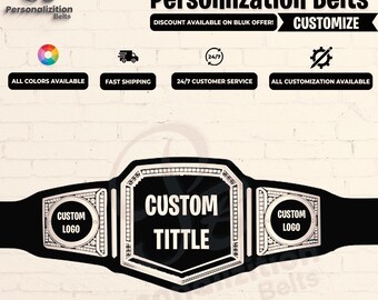 Customize  Undisputed  championship belt.