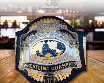 WORLD UNIFIED Heavyweight Wrestling Champion 2MM / 4MM Replica Title Belt