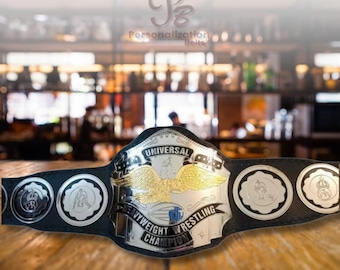 UNIVERSAL Heavyweight Wrestling Champion 2MM / 4MM Replica Title Belt