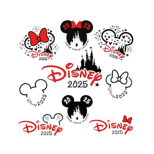 Viaje familiar 2025 SVG / Ratón SVG / Vacaciones familiares SVG / Vacaciones familiares 2025 svg / Viaje familiar Svg / Png Cricut Sublimation / Ratón Png