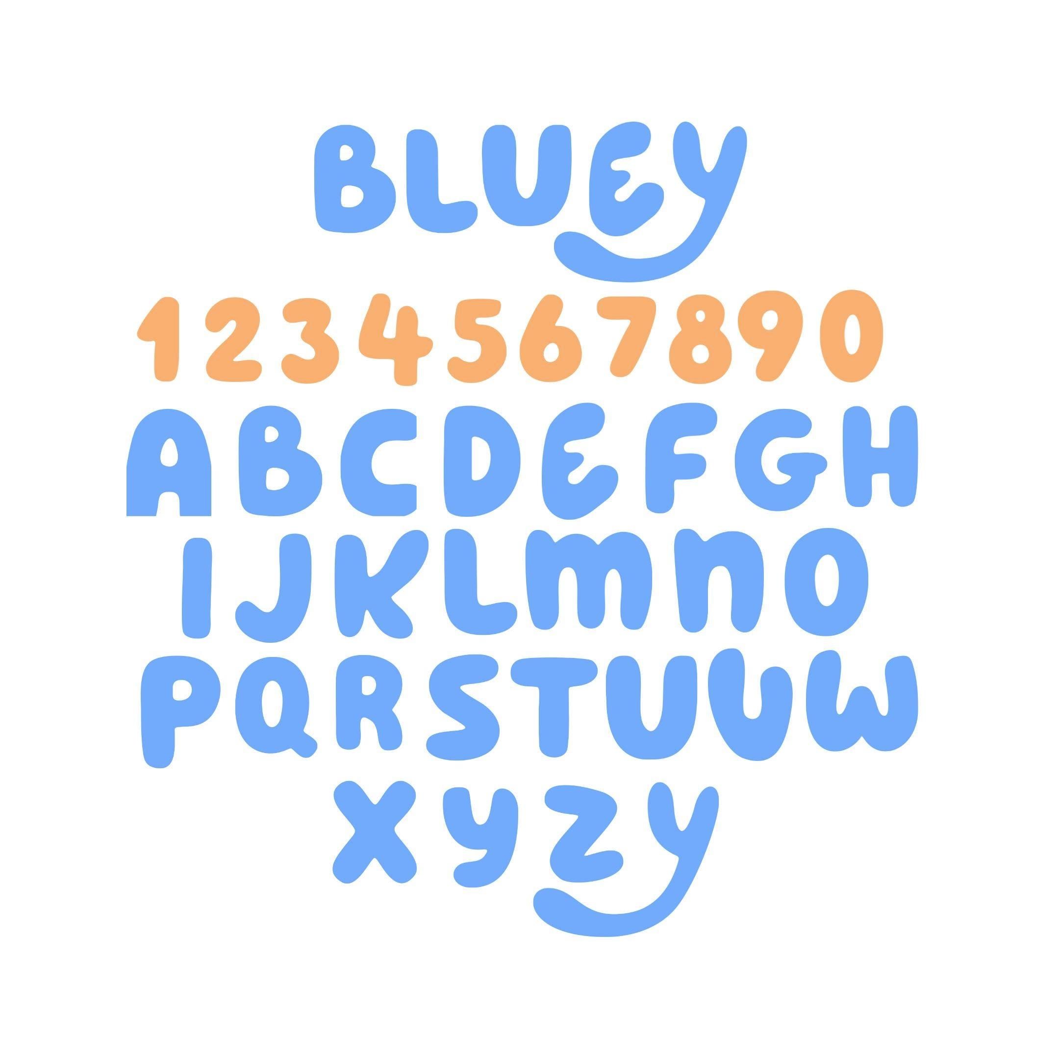 Blue Dogy Fonts, Blue Dog SVG, Kids Font, Digital Font Download, Canva Logo, PNG Font, Canva Font, Canva Editable, Heyam TTF, Comic Font