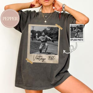 Personalized 30th Birthday Shirt, Custom Photo Unisex Comfort Colors Birthday Shirt, 30th Birthday Gift, 40th Birthday Gift, Vintage 1995
