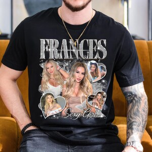 Personalized Bootleg Rap Shirts for Girlfriend & Boyfriend, Custom Tee with Vintage Face Photo, Gift Idea for Birthday and Valentines Day