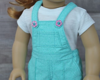 Harvest Farm PUMPKIN PATCH DRESS-Fits 18 inch Doll like American Girl Doll Blaire Apron Autumn Short Sleeves Fall Molly Apples