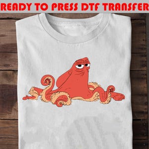 Transfert Dtf Le Monde de Nemo Disney, Nemo et ses amis prêts à imprimer, T-shirt Dtf Finding Pearl Dtf, Crush and Squirt Dtf, Pixar Nemo Matching Dtf