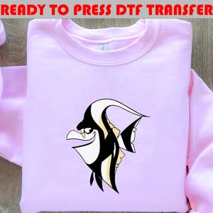 Transfert Dtf Le Monde de Nemo Disney, Nemo and Friends Ready To Press, T-shirt Dtf Finding Gill Dtf, Crush and Squirt Dtf, Pixar Nemo Matching Dtf
