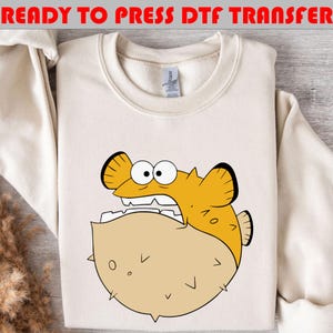 Transfert Dtf Le Monde de Nemo Disney, Nemo et ses amis prêts à imprimer, T-shirt Dtf Finding Bloat Dtf, Crush and Squirt Dtf, Pixar Nemo Matching Dtf
