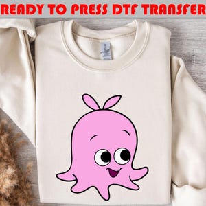 Transfert Dtf Le Monde de Nemo Disney, Nemo et ses amis prêts à imprimer, T-shirt Dtf Finding Pearl Dtf, Crush and Squirt Dtf, Pixar Nemo Matching Dtf