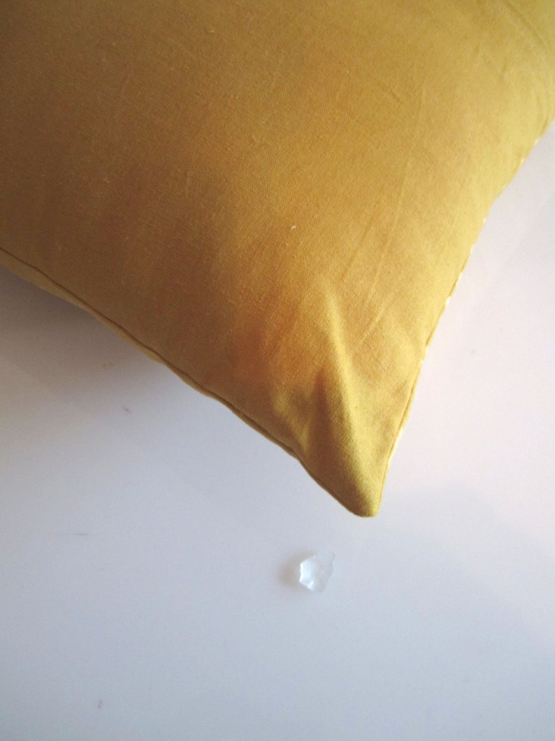 Tribal Arrow Yellow Pillow Painted Pillow Cover 16x16 Etsy