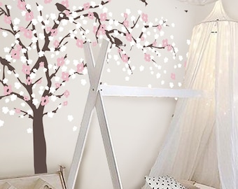 Blossom Tree - Nursery Wall Decal-Wall Decal Nursery- Tree Wall Decals -Wall Decals Nursery-Cherry Blossom Tree Decal-Wall decal tree
