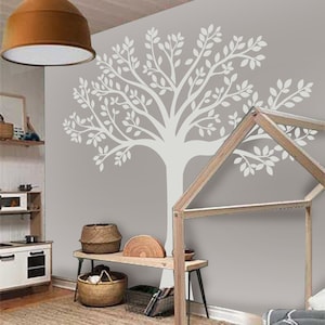 Family tree decal-Tree Wall Decal -Wall DecalsFamily Tree-Living Room Tree Decal-Wall Decal Tree-Large Tree Sticker-Family Photo Tree Decal