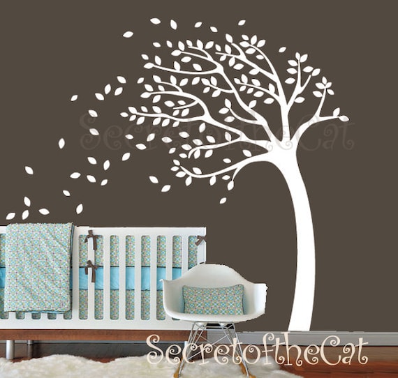 Tree Wall Decal Wall Decals Nursery Tree decal Baby Tree Etsy