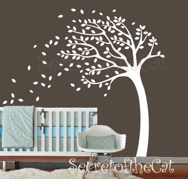Tree Wall Decal Wall Decals Nursery Tree decal Baby Tree Etsy