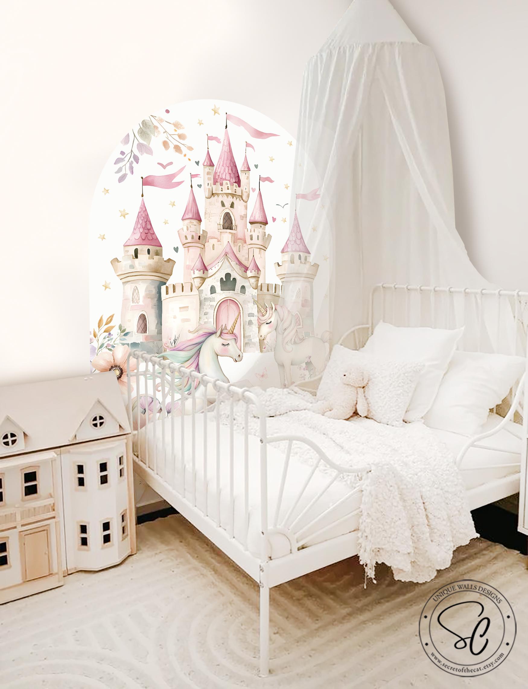 Princess Castle Arch Wall Decal, Nursery Playroom Decor - Etsy