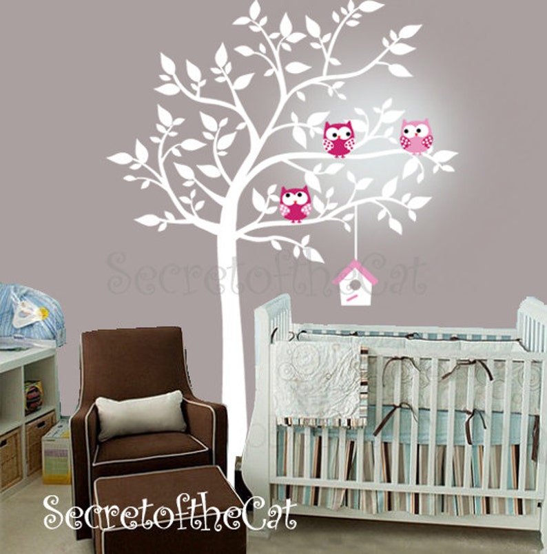 Wall Decals Nursery Nursery wall decal Tree Wall Decal Etsy