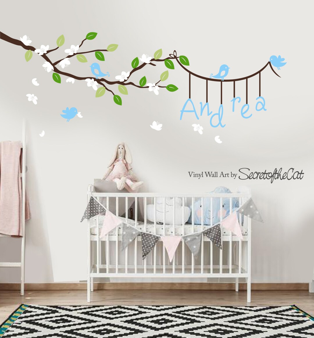 Branch Wall Decal-tree Branch Decal-wall Decal Nursery-wall - Etsy