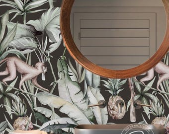 Jungle Wallpaper Mural - Savannah Wall mural Self adhesive wallpaper