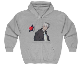 Anime Character Hoodie | Zip Up Sweatshirt
