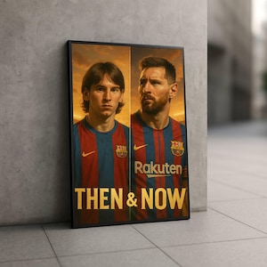 Messi poster at Barcelona to decorate your living rooms and bedroom, football wall art,Barcelona fan gift, messi jpeg,messi digital pictures
