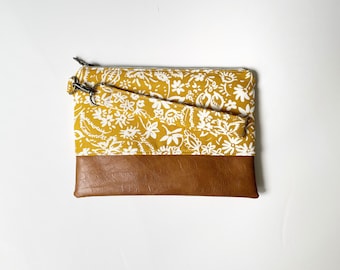SPRING ‘22 Sunflower Yellow Mommy Clutch - Wallet Wristlet - Handbag - Clutch - Wristlet - Purse