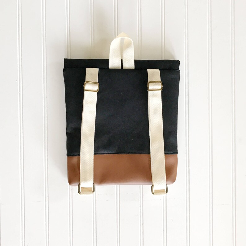 Solid Black Tiny Pack Small Backpack Toddler Backpack Etsy