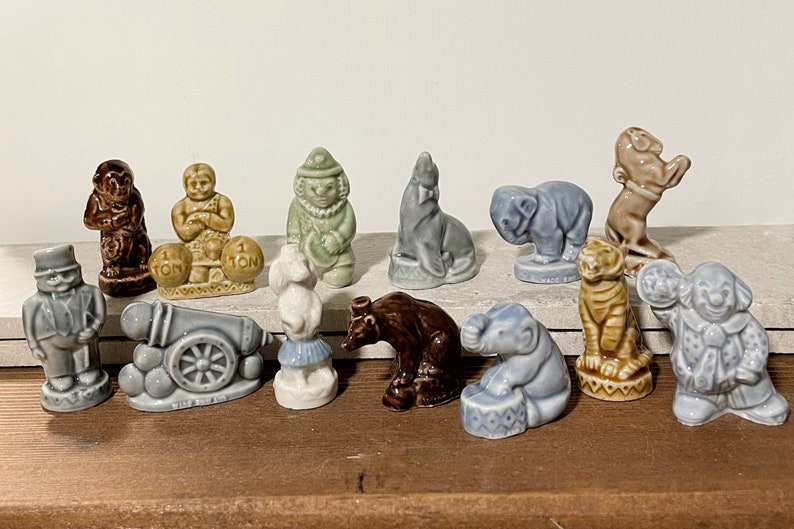 Wade Figurines Circus Series Lot of 13 Wade Rose Tea Etsy