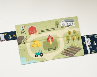 Small Farm Playmat - Travel Size - Small - Farm - Pretend Play