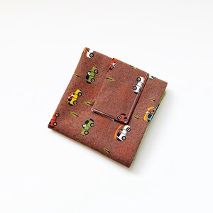 Small Farm Playmat: Travel Size Pretend Play Mat Brown Jeep