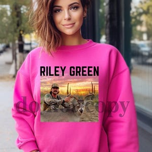 Riley Green Tee, Concert Shirt, PNG, Digital Download