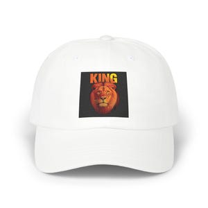 King Dad Cap for Men - Adjustable Classic Hat, Father’s Day Gift, Casual Everyday Wear, Trendy Unique Style