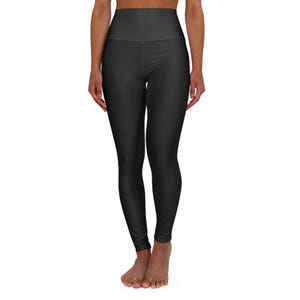 High Waisted Yoga Leggings - Comfort and Flexibility for Active Lifestyles, Workout Gear, Yoga Apparel, Fitness Leggings, Athleisure