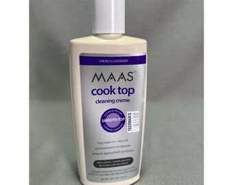 NEW MAAS Cook Top Cleaning Creme French Lavender Smooth Top Polish Discontinued
