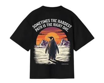 Camiseta de pingüino "Confía en el proceso"