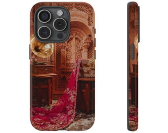 Funda para teléfono con estética real punjabi