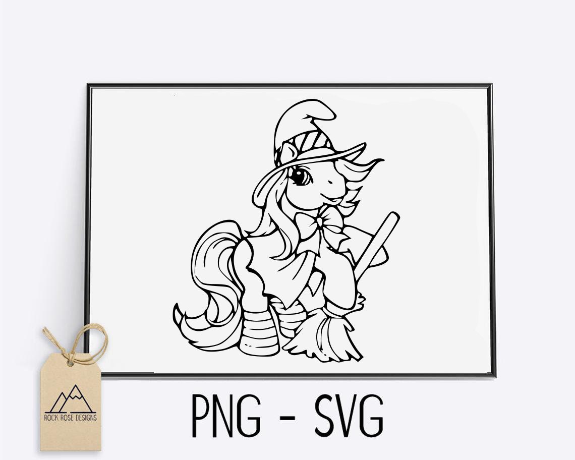 G3 My Little Pony Witch Pony - SVG cut File