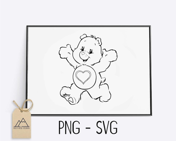 Care Bears Tenderheart Bear SVG CUT FILE Canada