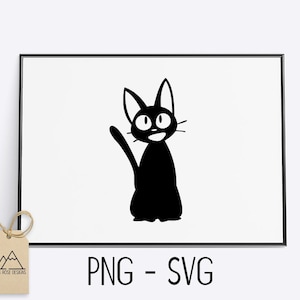 Kiki&#39;s Delivery Service JiJi - SVG CUT FILE