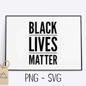 Black Lives Matter - PNG/SVG
