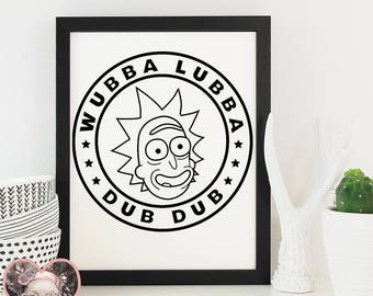 Free Free 188 Rick And Morty Layered Svg SVG PNG EPS DXF File