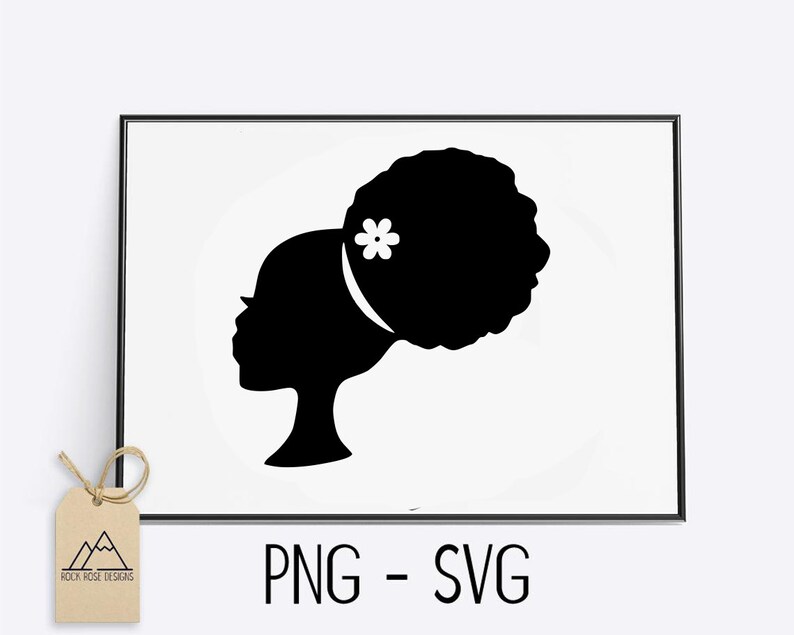 Download Afro Barbie Silhouette SVG CUT FILE | Etsy