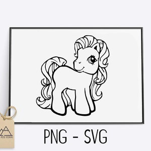 G3 My Little Pony Earthpony 2 - SVG cut File